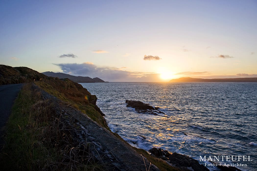 Ireland Westcork Dunmanus Bay Sunset