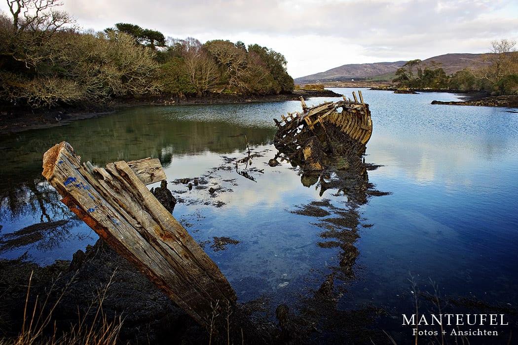 Ireland Westcork Shipwreck Dunboy Castle Chris Manteufel