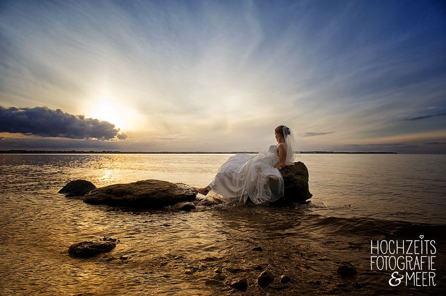 Ostsee hochzeitsfotograf mv romantische hochzeitsfotografie meer wedding photography ocean sea romantic sunddown